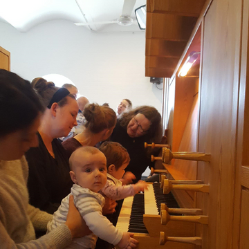 Orgel og babyer
